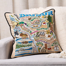 Load image into Gallery viewer, Big Sur Hand-Embroidered Pillow Pillow catstudio