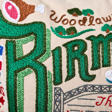 Load image into Gallery viewer, Birmingham Hand-Embroidered Pillow Pillow catstudio