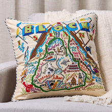 Load image into Gallery viewer, Block Island Hand-Embroidered Pillow Pillow catstudio