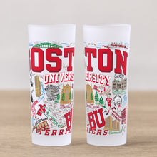 Load image into Gallery viewer, Boston University Collegiate Shot Glass Shot Glass catstudio