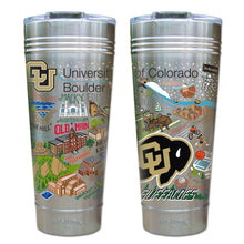 Load image into Gallery viewer, Boulder, University of Colorado Collegiate Thermal Tumbler Thermal Tumbler catstudio
