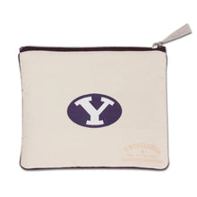 Load image into Gallery viewer, Brigham Young University (BYU) Collegiate Zip Pouch Pouch catstudio