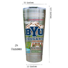 Load image into Gallery viewer, Brigham Young University Collegiate Thermal Tumbler Thermal Tumbler catstudio