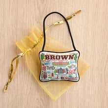 Load image into Gallery viewer, Brown University Mini PIllow Ornament Mini Pillow catstudio
