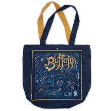Load image into Gallery viewer, Buffalo Denim Tote Bag Denim Tote Bag catstudio