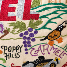 Load image into Gallery viewer, Carmel Hand-Embroidered Pillow Pillow catstudio
