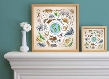 Load image into Gallery viewer, Celebrating Moms Fine Art Print Art Print catstudio