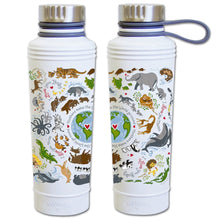 Load image into Gallery viewer, Celebrating Moms Thermal Bottle - White Thermal Bottle catstudio