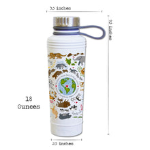 Load image into Gallery viewer, Celebrating Moms Thermal Bottle - White Thermal Bottle catstudio