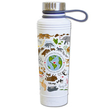 Load image into Gallery viewer, Celebrating Moms Thermal Bottle - White Thermal Bottle catstudio