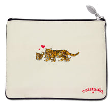 Load image into Gallery viewer, Celebrating Moms Zip Pouch - Natural Pouch catstudio