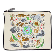 Load image into Gallery viewer, Celebrating Moms Zip Pouch - Natural Pouch catstudio