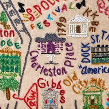 Load image into Gallery viewer, Charleston Hand-Embroidered Pillow Pillow catstudio