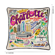 Load image into Gallery viewer, Charlotte Hand-Embroidered Pillow Pillow catstudio