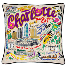 Load image into Gallery viewer, Charlotte Hand-Embroidered Pillow Pillow catstudio