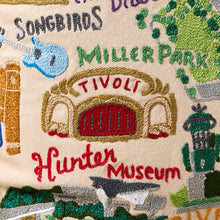 Load image into Gallery viewer, Chattanooga Hand-Embroidered Pillow Pillow catstudio