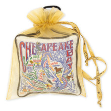 Load image into Gallery viewer, Chesapeake Bay Mini Pillow Ornament Mini Pillow catstudio