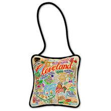 Load image into Gallery viewer, Cleveland Mini Pillow Ornament Mini Pillow catstudio