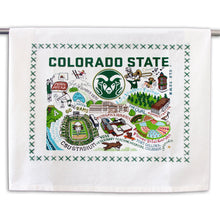 Load image into Gallery viewer, Colorado State University Collegiate Dish Towel Dish Towel catstudio