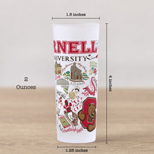 Load image into Gallery viewer, Cornell University Collegiate Shot Glass Shot Glass catstudio