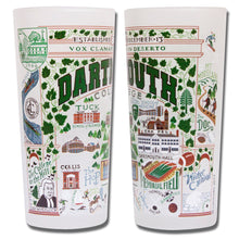 Load image into Gallery viewer, Dartmouth College Collegiate Drinking Glass Glass catstudio