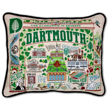 Load image into Gallery viewer, Dartmouth College Collegiate Embroidered Pillow Pillow catstudio