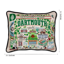 Load image into Gallery viewer, Dartmouth College Collegiate Embroidered Pillow Pillow catstudio