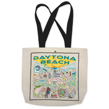 Load image into Gallery viewer, Daytona Beach Tote Bag Canvas Tote Bag catstudio