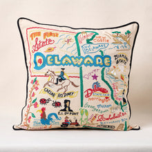 Load image into Gallery viewer, Delaware Hand-Embroidered Pillow Pillow catstudio