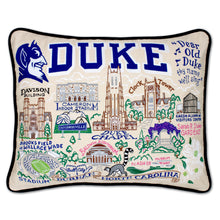 Load image into Gallery viewer, Duke University Collegiate Embroidered Pillow Pillow catstudio