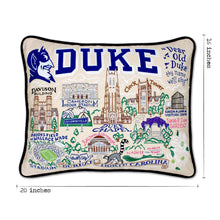 Load image into Gallery viewer, Duke University Collegiate Embroidered Pillow Pillow catstudio