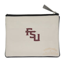 Load image into Gallery viewer, Florida State University Zip Pouch Pouch catstudio