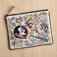 Load image into Gallery viewer, Florida State University Zip Pouch Pouch catstudio
