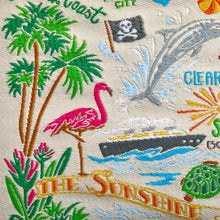 Load image into Gallery viewer, Florida Zip Pouch - Natural Pouch catstudio