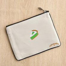 Load image into Gallery viewer, Florida Zip Pouch - Natural Pouch catstudio