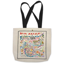 Load image into Gallery viewer, France Tote Bag Canvas Tote Bag catstudio