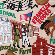 Load image into Gallery viewer, Franklin Hand-Embroidered Pillow Pillow catstudio