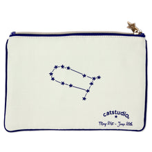 Load image into Gallery viewer, Gemini Astrology Zip Pouch Pouch catstudio