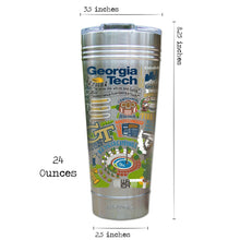 Load image into Gallery viewer, Georgia Tech Collegiate Thermal Tumbler Thermal Tumbler catstudio