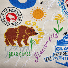 Load image into Gallery viewer, Glacier Zip Pouch - Natural Pouch catstudio