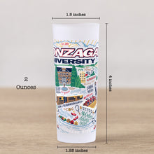 Load image into Gallery viewer, Gonzaga University Collegiate Shot Glass Shot Glass catstudio