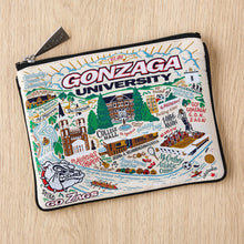 Load image into Gallery viewer, Gonzaga University Collegiate Zip Pouch Pouch catstudio