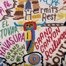 Load image into Gallery viewer, Grand Canyon Hand-Embroidered Pillow Pillow catstudio