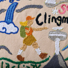 Load image into Gallery viewer, Great Smoky Mountains Hand-Embroidered Pillow Pillow catstudio
