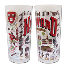 Load image into Gallery viewer, Harvard University Collegiate Drinking Glass Glass catstudio