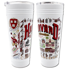 Load image into Gallery viewer, Harvard University Collegiate Thermal Tumbler in White - Limited Edition! Thermal Tumbler catstudio