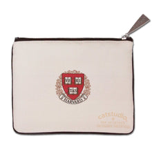 Load image into Gallery viewer, Harvard University Collegiate Zip Pouch Pouch catstudio