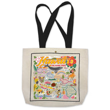 Load image into Gallery viewer, Hawaiian Isles Tote Bag Canvas Tote Bag catstudio