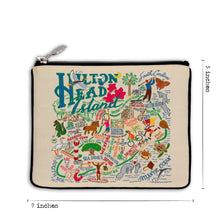 Load image into Gallery viewer, Hilton Head Zip Pouch Pouch catstudio