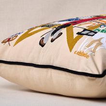 Load image into Gallery viewer, Hollywood Hand-Embroidered Pillow Pillow catstudio